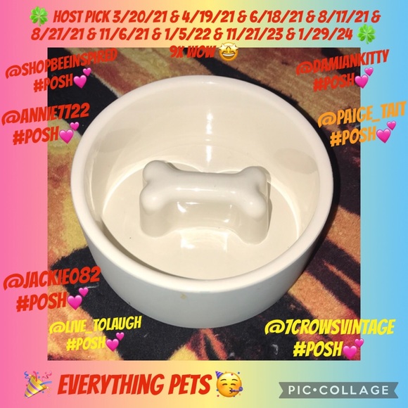 magisso Other - Magisso medium blue slow feed bowl 💕